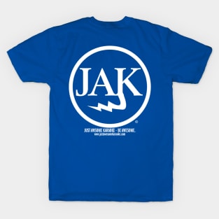 Just Awesome Karaoke - logo (white) T-Shirt